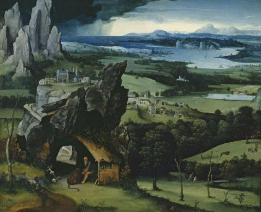 Panorama con S. Girolamo